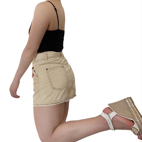 VINTAGE 2k MINI SKIRT AMERIAN EAGLE SIZE 2 - Picture 4 of 10